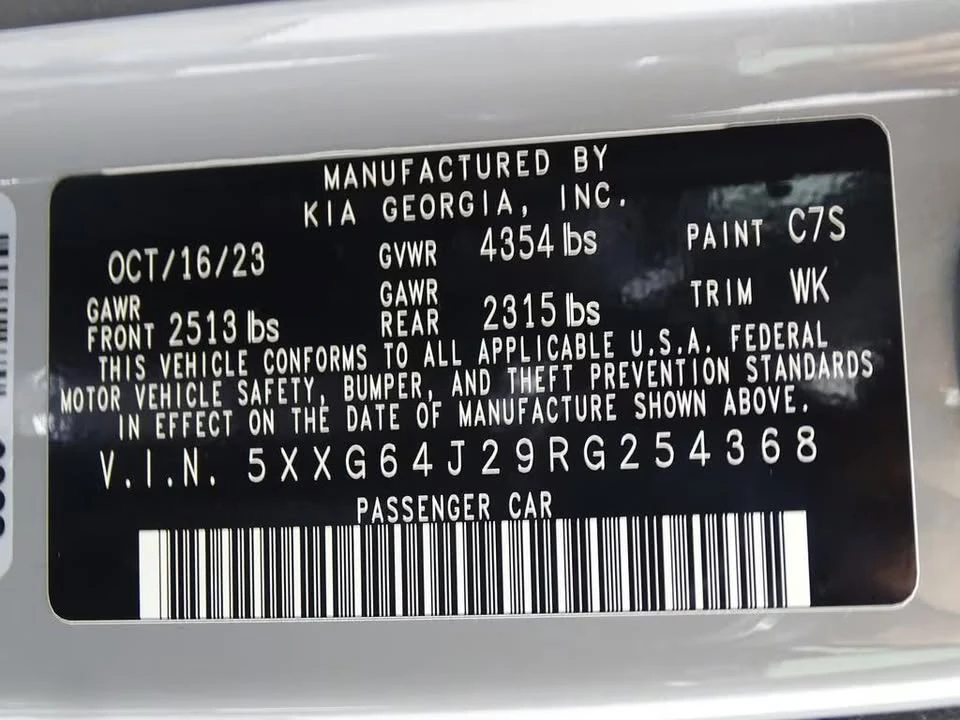 2024 Kia Optima/K5 - Image 13 of 17