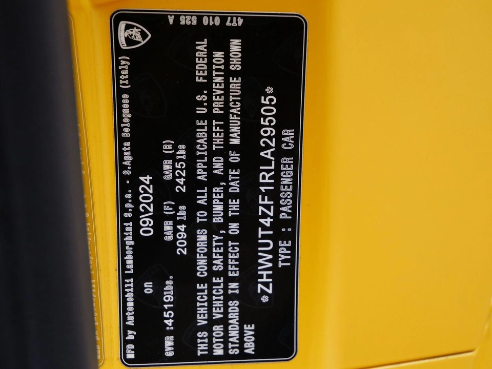 2024 Lamborghini Huracan LP640-4 EVO - Image 24 of 24