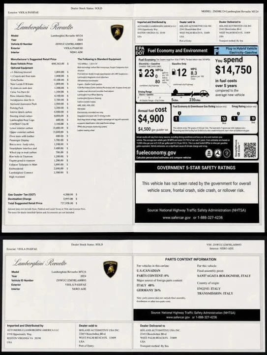 2024 Lamborghini Revuelto - Image 15 of 31