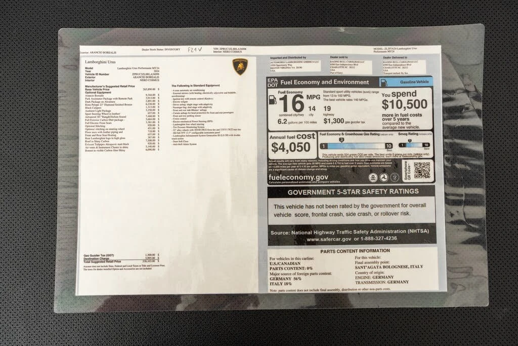 2024 Lamborghini Urus Performante - Image 24 of 31