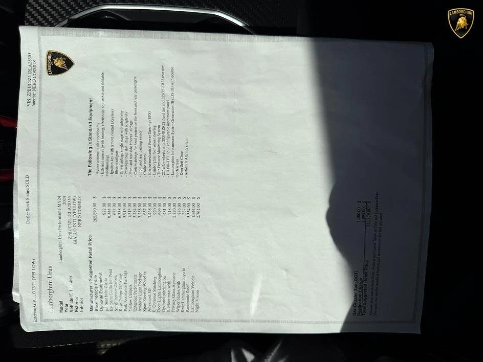2024 Lamborghini Urus Performante - Image 11 of 31