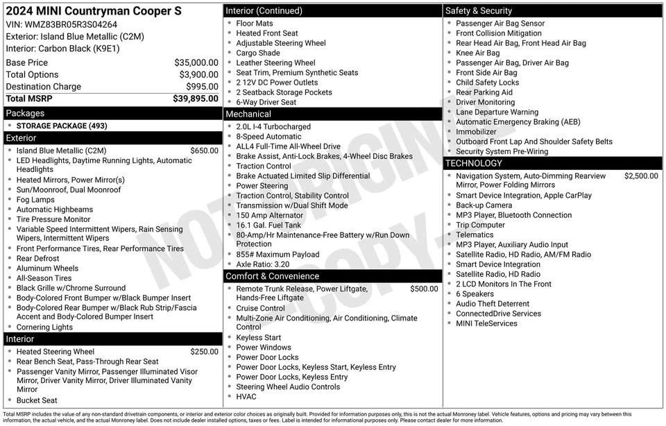 2024 Mini Countryman 3rd Gen - Image 11 of 11