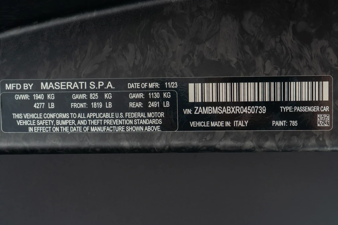 2024 Maserati MC20 Cielo - Image 20 of 21
