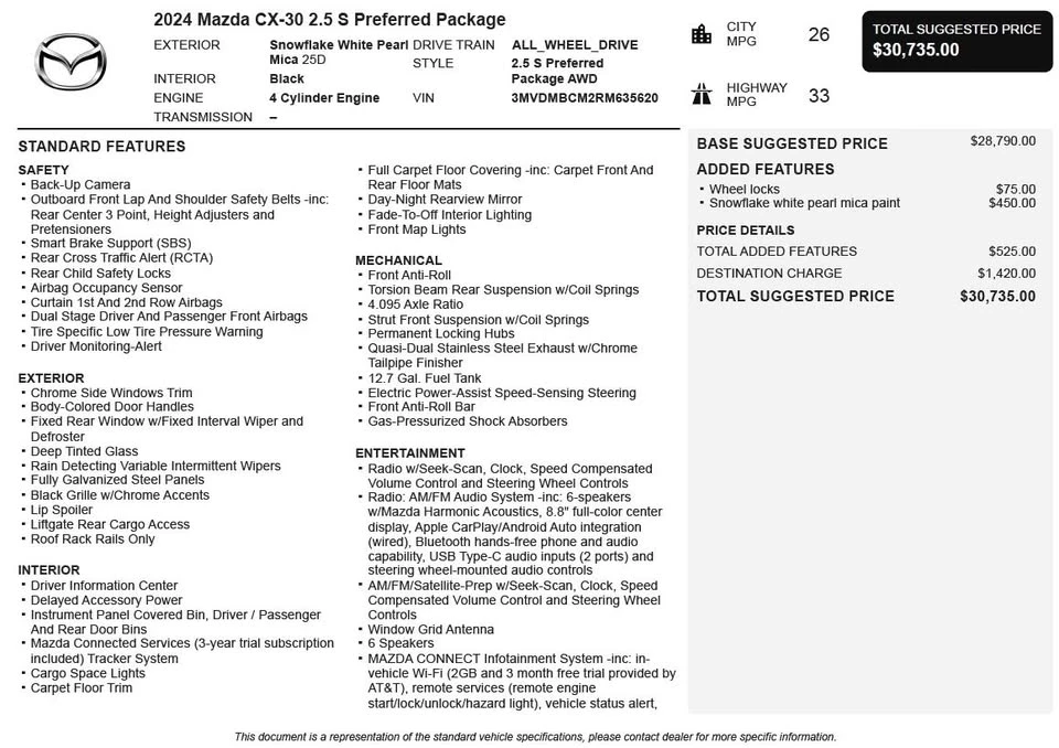 2024 Mazda CX-30 - Image 6 of 20