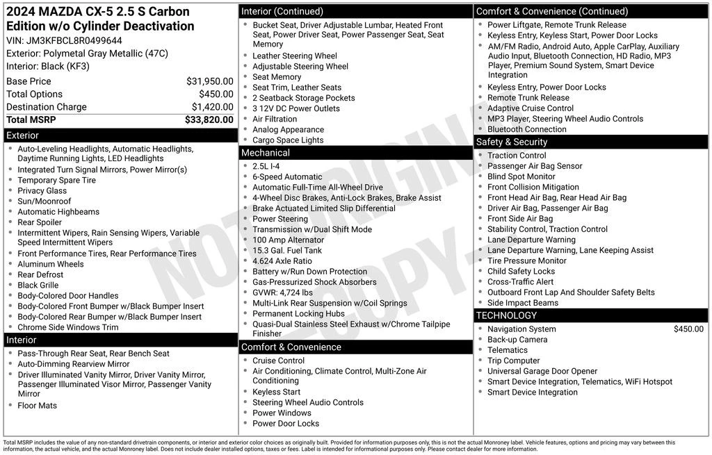 2024 Mazda CX-5 2nd Gen - Image 10 of 12