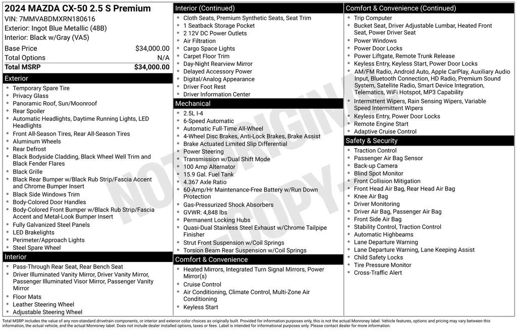 2024 Mazda CX-50 - Image 10 of 12