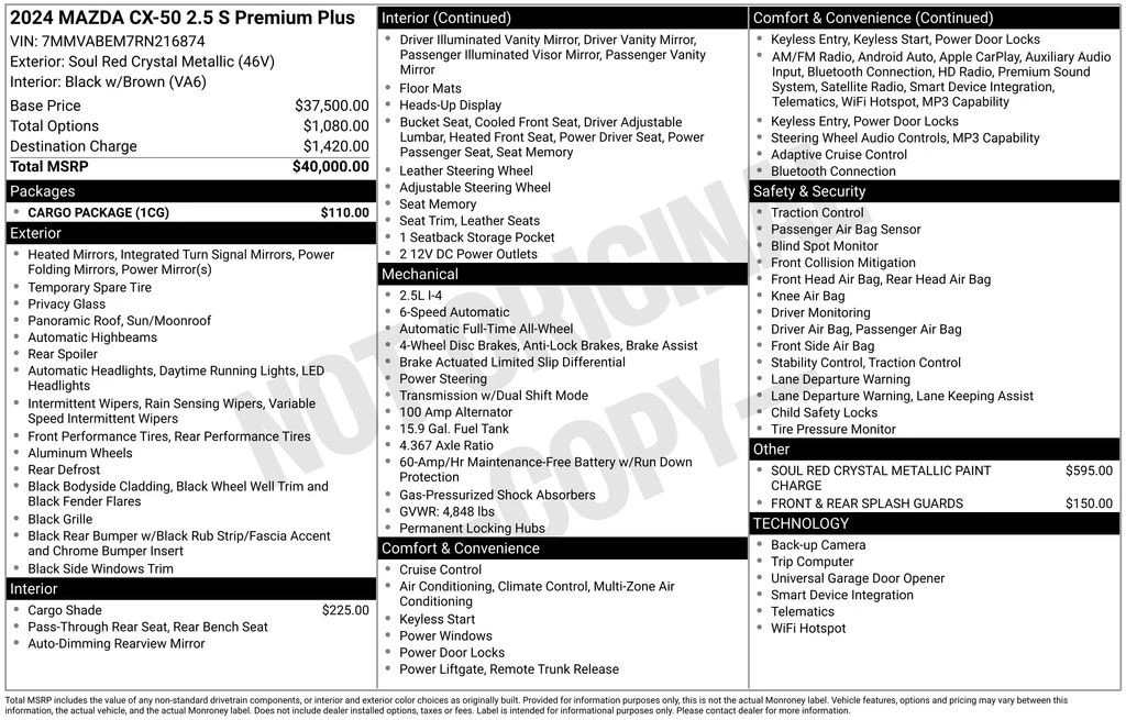 2024 Mazda CX-50 - Image 10 of 12