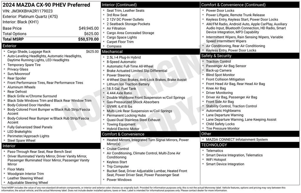 2024 Mazda CX-90 - Image 10 of 12