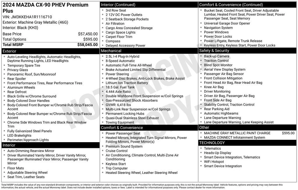2024 Mazda CX-90 - Image 2 of 12