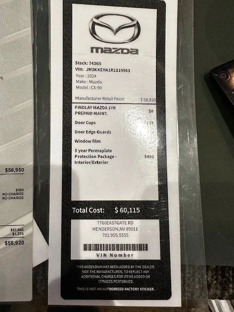 2024 Mazda CX-90 - Image 8 of 15