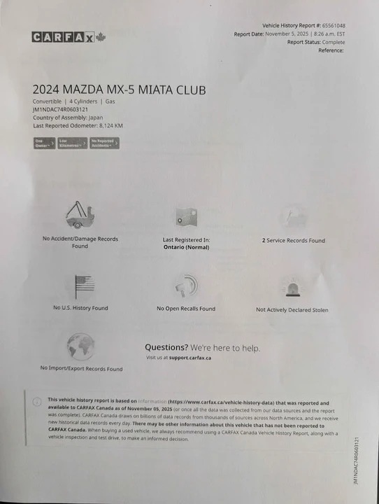 2024 Mazda ND MX-5 Miata - Image 7 of 8