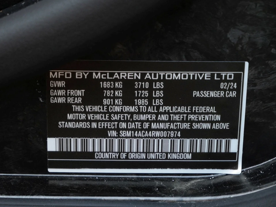 2024 McLaren 750S Coupe - Image 25 of 25
