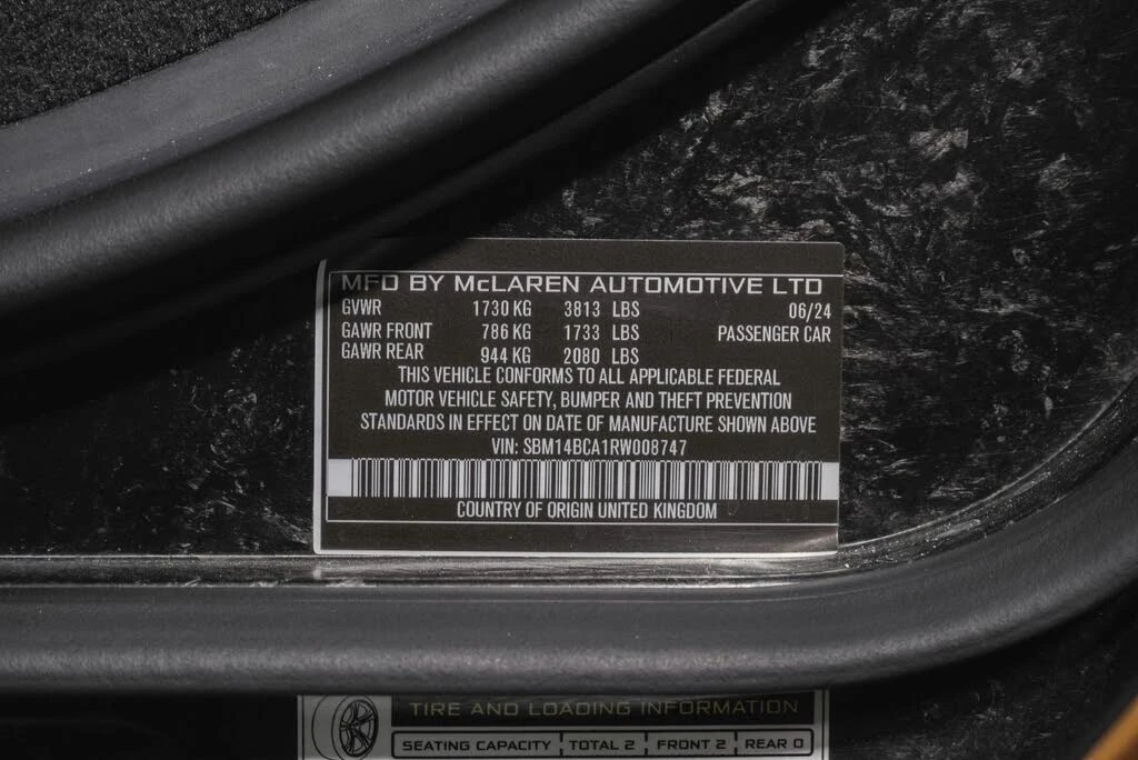 2024 McLaren 750S Spider - Image 24 of 31