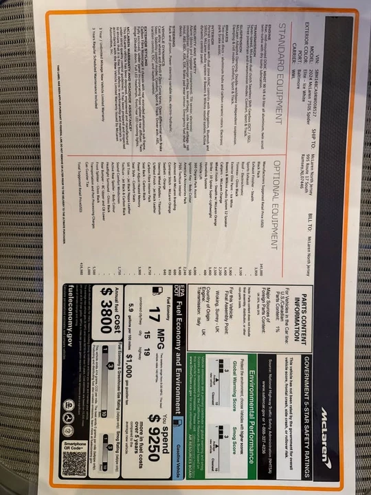 2024 McLaren 750S - Image 19 of 19