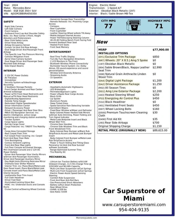 2024 Mercedes-Benz EQE - Image 5 of 20
