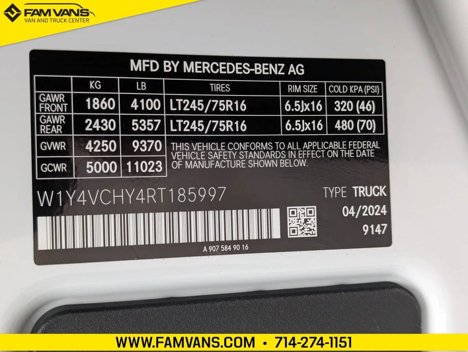 2024 Mercedes-Benz VS30 Sprinter - Image 21 of 21
