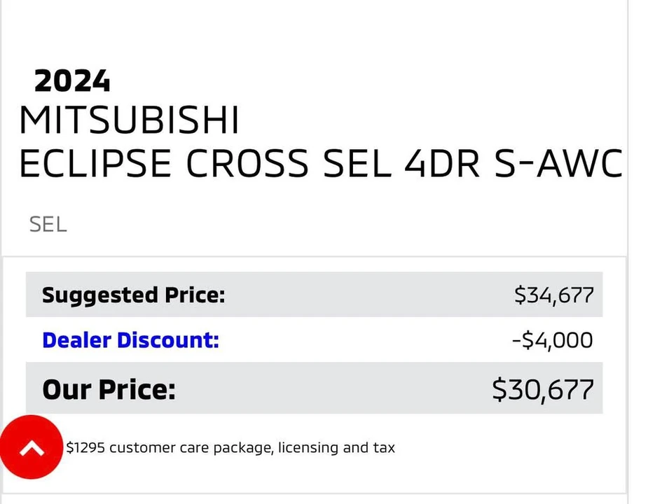 2024 Mitsubishi Eclipse Cross - Image 7 of 7
