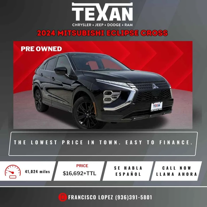 2024 Mitsubishi Eclipse Cross - Image 2 of 9