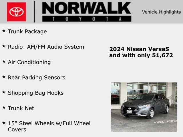 2024 Nissan Versa - Image 10 of 21