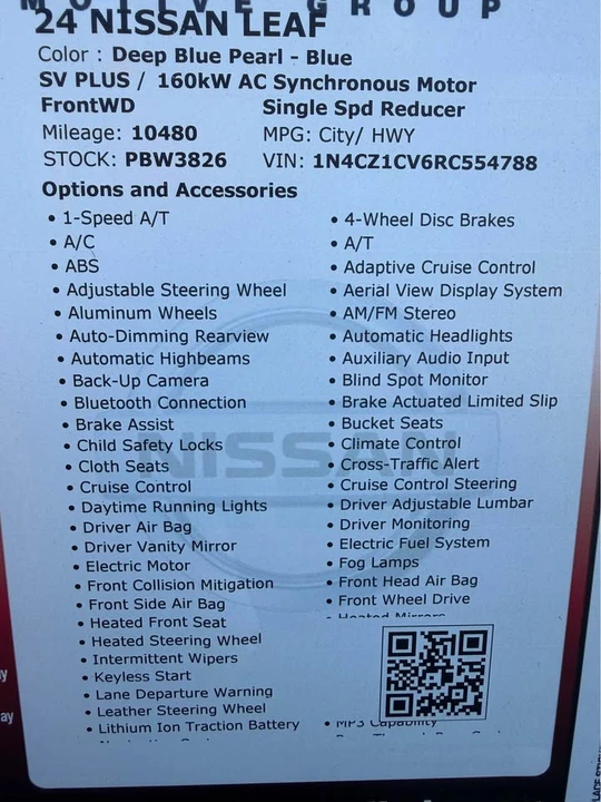 2024 Nissan Leaf - Image 16 of 16