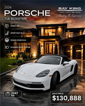 2024 Porsche 718 Boxster GTS 4.0