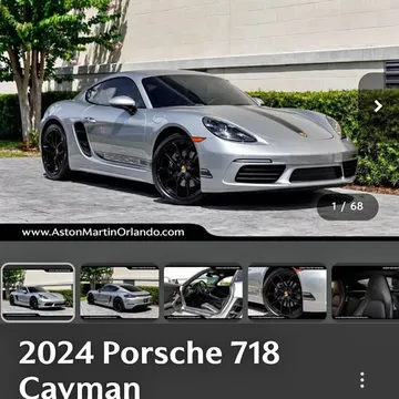 2024 Porsche 718 Cayman Coupe