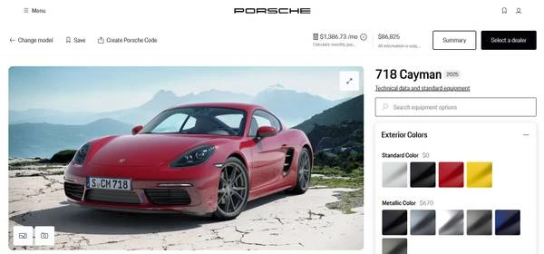 2024 Porsche 718 Cayman - Image 16 of 17
