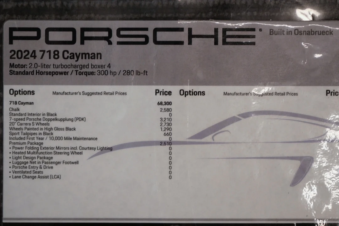 2024 Porsche 718 Cayman - Image 20 of 21