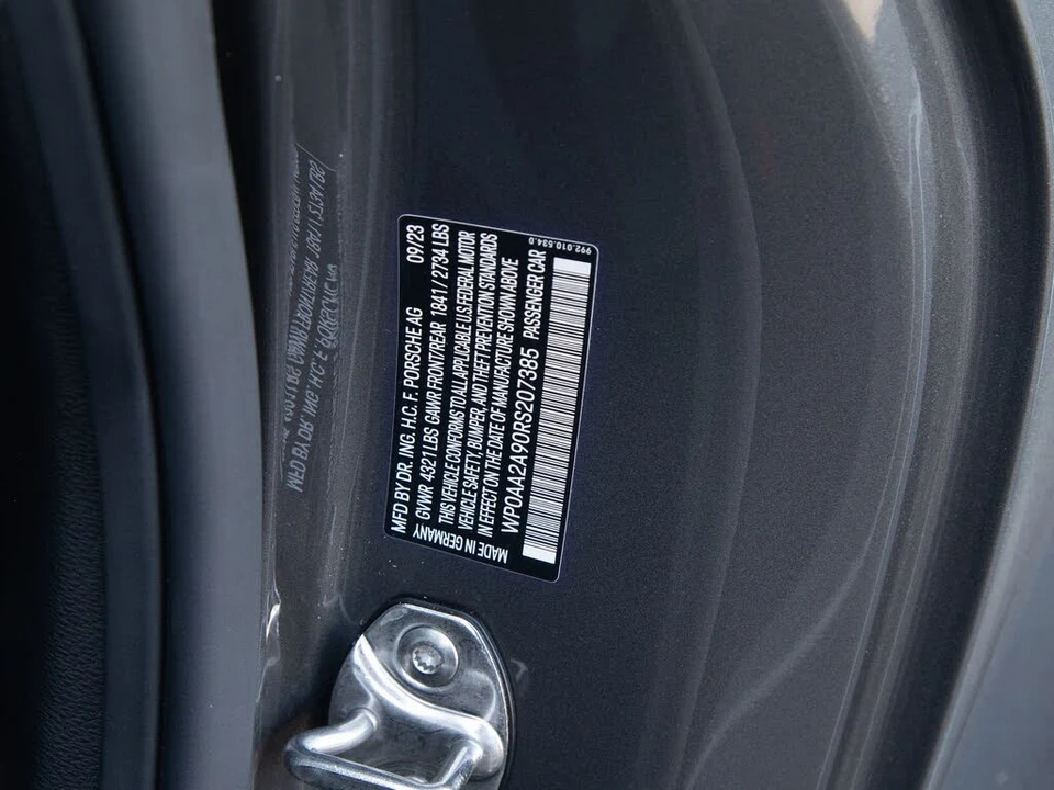 2024 Porsche 992 Carrera - Image 29 of 29