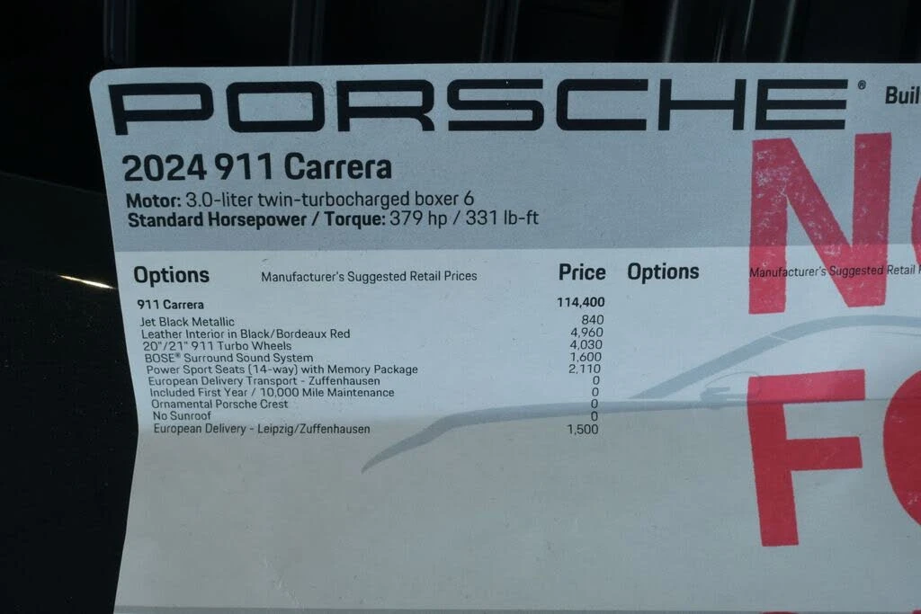 2024 Porsche 992 Carrera - Image 23 of 31