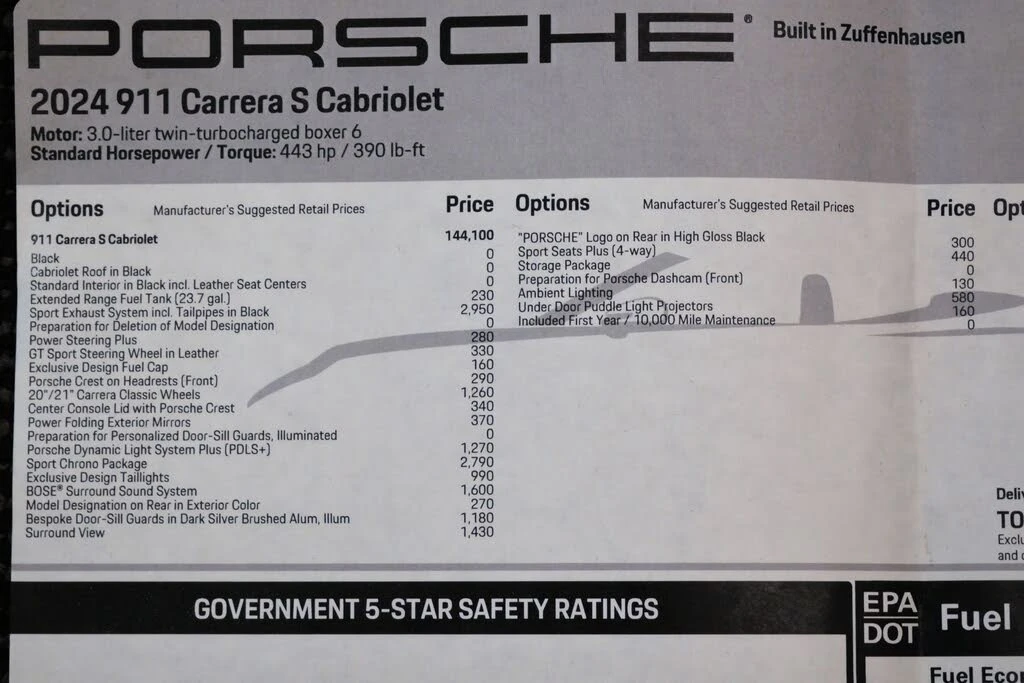 2024 Porsche 992 Carrera S - Image 22 of 31