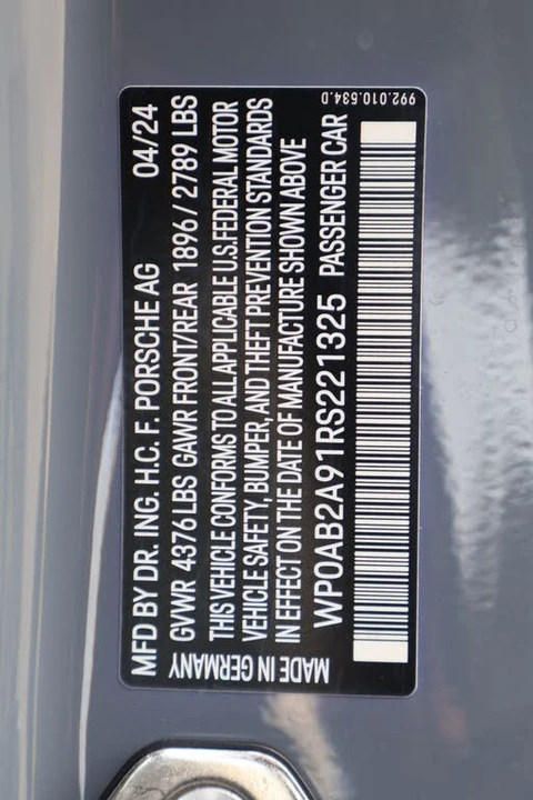2024 Porsche 992 Carrera S - Image 29 of 30