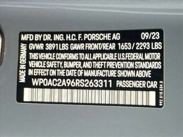 2024 Porsche 992 GT3 - Image 26 of 29