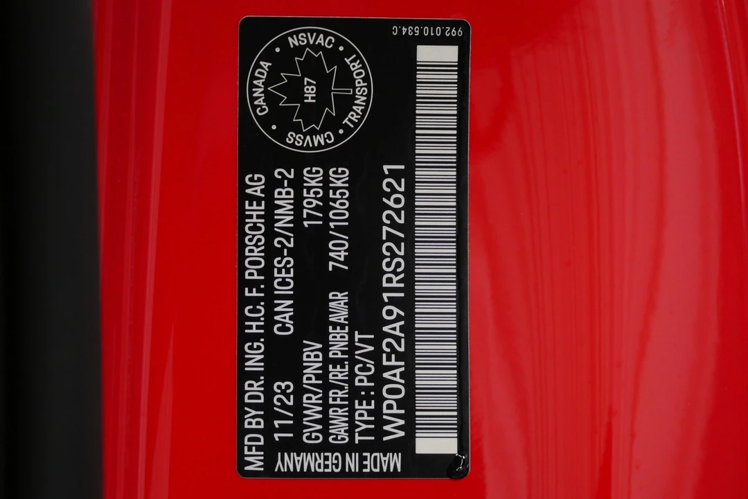 2024 Porsche 992 GT3 RS - Image 18 of 21