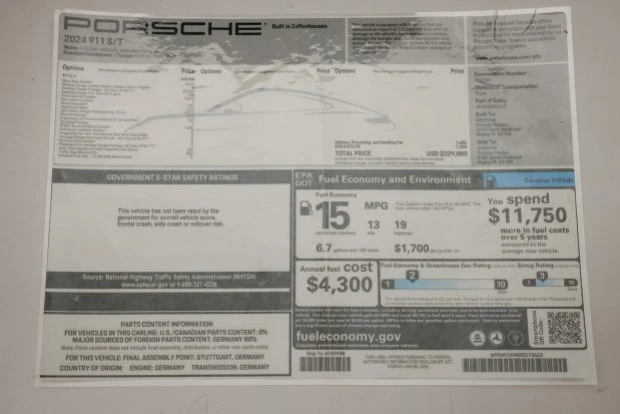 2024 Porsche 992 S/T - Image 10 of 10