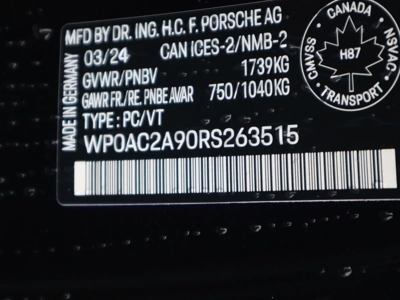 2024 Porsche 992 GT3 - Image 18 of 18