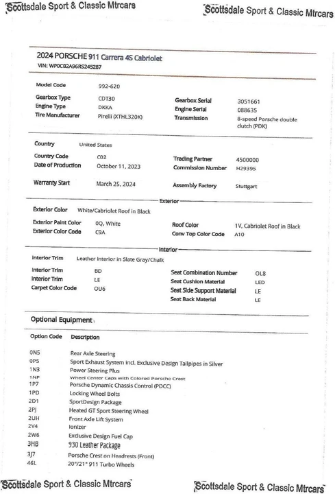 2024 Porsche 911 - Image 11 of 12