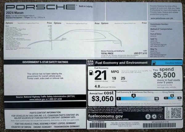 2024 Porsche Macan - Image 12 of 14