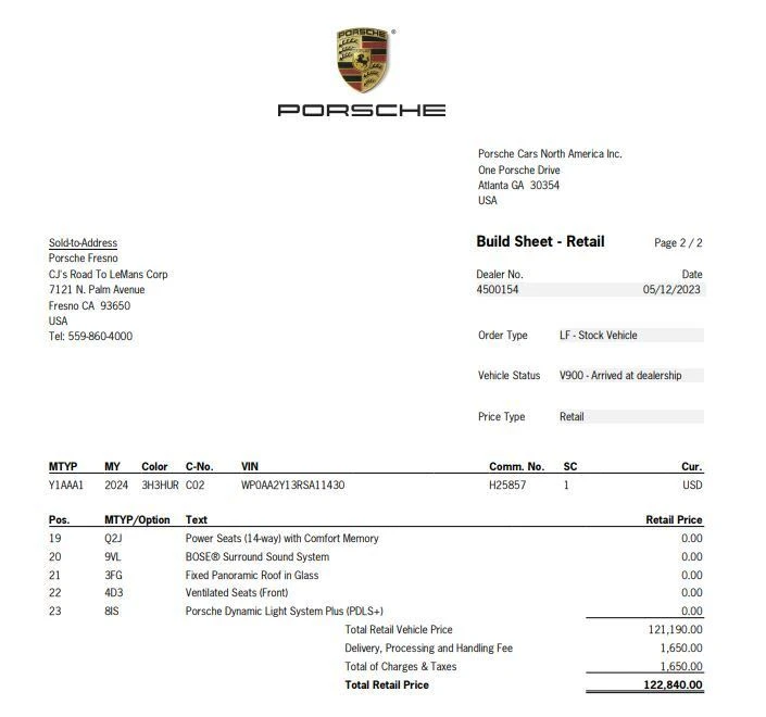 2024 Porsche Taycan - Image 7 of 8
