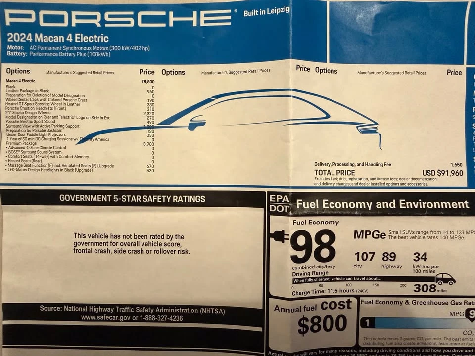 2024 Porsche Macan Electric - Image 19 of 19