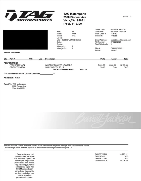 2024 Ram 1500 TRX 1st Gen - Image 4 of 31