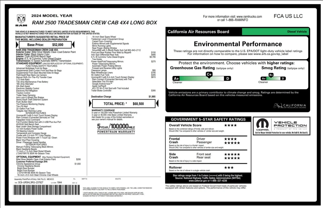 2024 Ram 2500 - Image 4 of 12