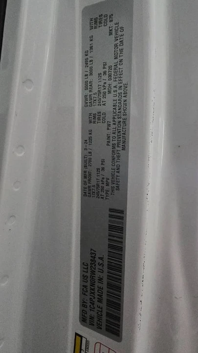 2024 Jeep JL Wrangler - Image 5 of 5