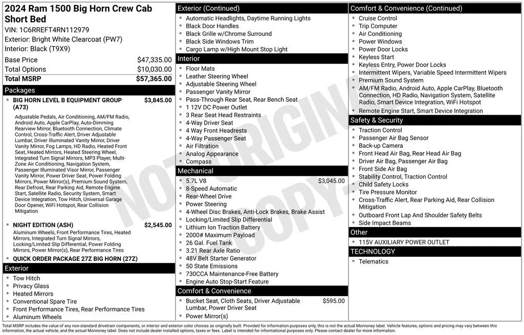 2024 Ram 1500 2nd Gen - Image 6 of 12