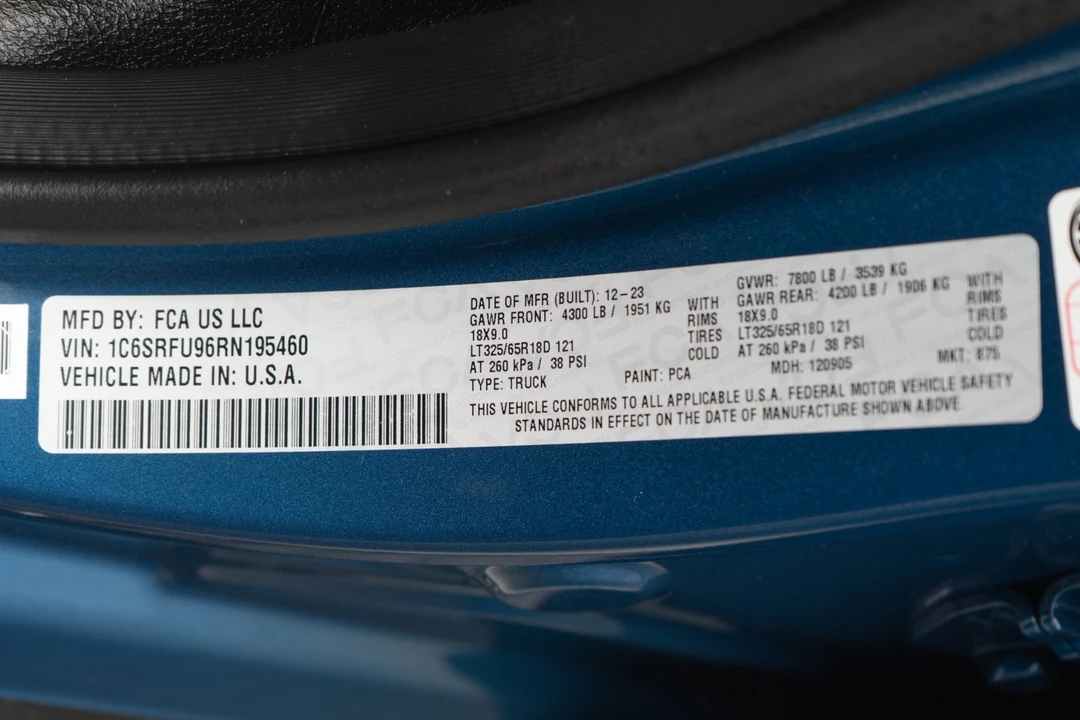 2024 Ram 1500 TRX 1st Gen - Image 20 of 21