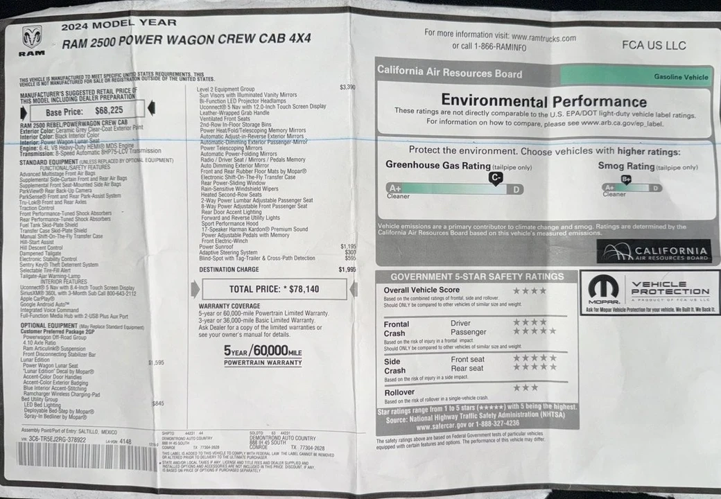 2024 Ram 2500 - Image 13 of 21