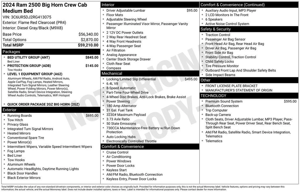 2024 Ram 2500 - Image 4 of 21