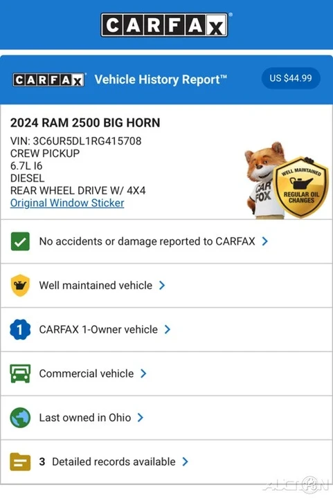 2024 Ram 2500 - Image 3 of 3