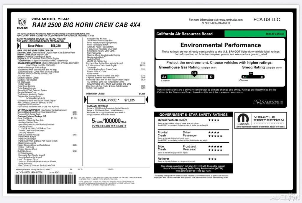 2024 Ram 2500 - Image 2 of 3
