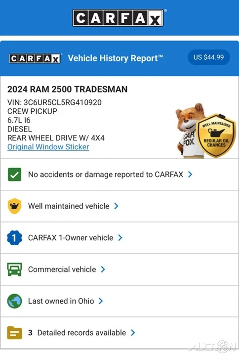 2024 Ram 2500 - Image 3 of 3